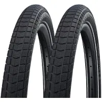 Schwalbe Super Moto-X Clincher Däck DD E-50 Dual Reflex 26x2.40" svart 62-559 | 26x2,40" 2022 Däck till elcykel