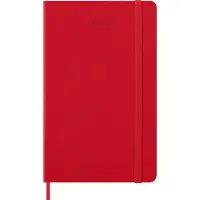 Moleskine Classic Hard 12M Daily Large Rød 2026