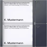 Siedle 210004998-00 Porttelefon-tillbehör Funktionsmodul Antracit