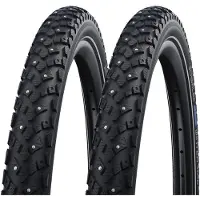 Schwalbe Winter Active Clincher Tyre 27.5x2.00" K-Guard svart 50-584 | 27,5x2,00" 2022 Dubbdäck