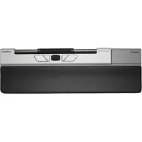 Contour Design RollerMouse Go - Centrerad mus - ergonomisk - antibakteriell yta, hög motståndskraft mot desinfektionsmedel - med RollerMouse Go Dock