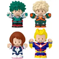 Little People My Hero Academia Samlarfigurer 4 Enheter