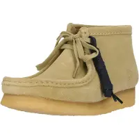 Clarks Originals Stövlett med snörning 'Wallabee' ljusbrun