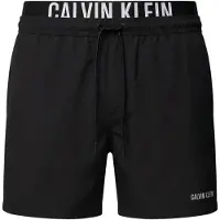 Calvin Klein Badshorts 'Intense Power' svart / vit