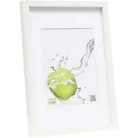 Deknudt S40AK1 P1 15x20 Växelram akryl Pappersformat: 20 x 15 cm (B x H) 20 cm x 15 cm Vit