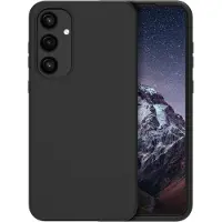 dbramante1928 Costa Rica - Baksidesskydd för mobiltelefon - plast, silikon, återvinningsbar plast - nattsvart - för Samsung Galaxy A55