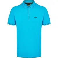 BOSS Paule Polo Shirt för herrar (Turkos/Aqua)
