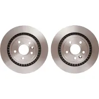TRW Bromsskiva DF6387 bak, ventilerad, 1 Stycke