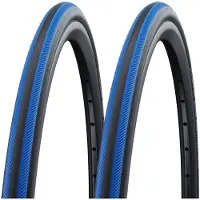 Schwalbe Rightrun Active Clincher Tyre 24x1.00" for Wheelchair svart/blå 25-540 | 24x1,00" 2022 Däck med punkteringsskydd