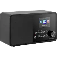 Imperial i110 Internet-bordsradio Internet USB, Internetradio Svart