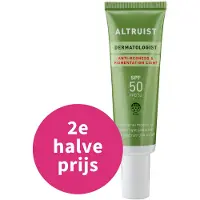 Altruist - Anti-Rödhet & Pigmentering SPF50 Ljus – solskyddskräm för ansiktet SPF50 som korrigerar rodnad och pigmentfläckar, 30 ml