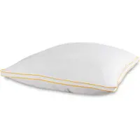 Quilts of Denmark Huvudkudde med myskdun - 60x63 cm - 3 kammare mellan dyna - Elegance By Borg
