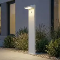 LUCANDE Utomhusbelysning , Silvan, Vit, Aluminium, Modern