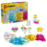 LEGO Magisk genomskinlig låda Classic (11040)