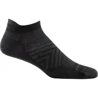 Darn Tough Men's Run No Show Tab Ultra-Lightweight Black