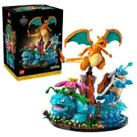 LEGO Pokémon 72153 byggsats: Venusaur, Charizard och Blastoise