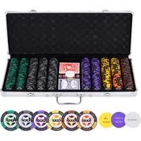 Quint Pokerset 500 Prestige - höga valörer