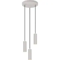 TRIO Lighting Hänglampa Soka, dimbar, Aluminium / grå / zink, Vardagsrum / matsal, Metall, Modern, Pendellampa