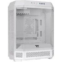 Thermaltake The Tower 600 Snow White Midi-Tower Datorchassi Svart