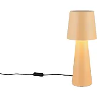 TRIO Lighting Bordslampa Nubian, Creme / bärnsten, Vardagsrum / matsal, Metall, Modern, Bordslampa