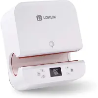 Loklik Auto Tumbler Heat Press Värmepress Vit