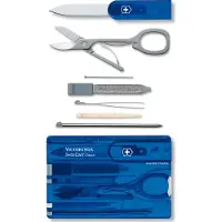 Victorinox SwissCard Classic, Blå, Transparent, ABS synthetics, 82 mm, 4,5 mm, 26 g