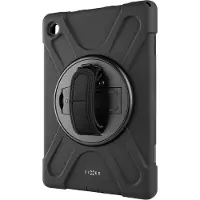 FIXED - Skyddsfodral för surfplatta - robust - med ställ - silikon - svart - för Samsung Galaxy Tab A11+