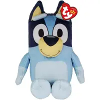 TY Bluey Bluey Hundgosedjur – Medium, 25 cm, mjukt gosedjur med broderade ögon, sydd mun och äkta etikett