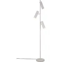 TRIO Lighting Golvlampa Soka, Aluminium / grå / zink, Vardagsrum / matsal, Metall, Modern, Golvlampa