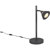 TRIO Lighting LED bordslampa Romeo, dimbar, Svart, Vardagsrum / matsal, Metall, Modern, LED-bordslampa