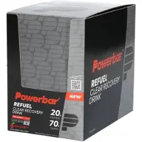 Powerbar Refuel Clear Recovery Energidryck Engångsdos Förpackning Smultron 100g 10 Enheter