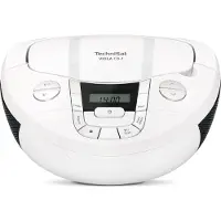 Technisat Radio-CD-spelare VIOLA CD-1 FM DAB+ MP3 LCD AUX Bluetooth vit