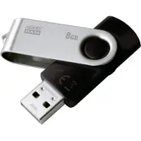 Wilk Elektronik GOODRAM UTS2 - USB flash-enhet - 8 GB - USB 2.0 - svart