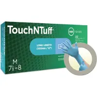 Ansel Ansell TouchNTuff 92665080 100 st Nitril Engångshandske Storlek (handskar): M, 7,5, 8 EN 21420:2020