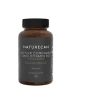 Naturecan Aktiv Curcumin & Vitamin D3 - kapslar