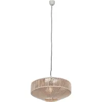 TRIO Japandi Hänglampa Brun Rep 46cm - Svea