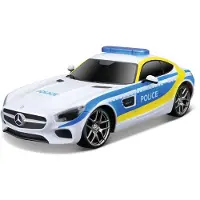 Maisto 581527 Mercedes AMG GT polis 1:24 RC-modellbil, startmodell elektronik häckmotor (2WD)