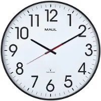 MAUL 9054890 DCF Väggklocka 47.7 cm x 350 cm x 300 mm x 50 mm x 54 mm Svart Smygande urverk (tystgående)
