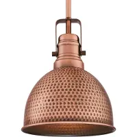 WESTINGHOUSE Hänglampa 6103840, dimbar, Koppar, Vardagsrum / matsal, Metall, Industriell design, Pendellampa