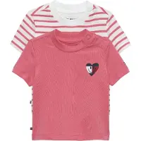 Tommy Hilfiger T-shirt rosa / pitaya / vit