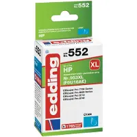 Edding Bläck Ersätter HP 953XL (F6U16AE) Kompatibel Cyan EDD-552 18-552