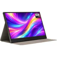 Denver PMO-15604 LED-skärm EEK B (A - G) 39.6 cm (15.6 tum) 16:9 30 ms Mini HDMI, USB-C, Hörlurar (3.5 mm) IPS LED