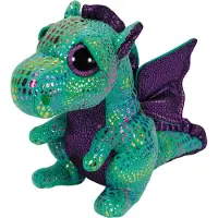 TY Beanie Boos Cinder - Grön drake, 14 cm -