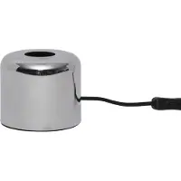 Star Trading Lampfot E27 Glans 10cm | krom []