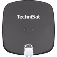 Technisat Digidish 45 Parabolantenn 480 mm Reflektormaterial: Aluminium Skiffergrå
