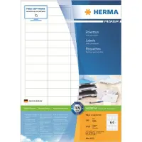 Herma Etiketter 48,3 x 16,9mm | Premium 4271 | 6.400st