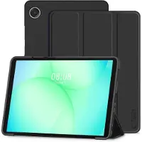 Tech-Protect Samsung Galaxy Tab A9+/A11+ SmartCase Tri-Fold Folio Fodral - Svart
