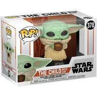 Funko POP! Stjärnornas Krig Mandalorian Figur: Barnet Med Kopp