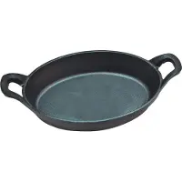 Cast iron Gjutjärnsgryta för matlagning och servering
