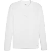 Puma Teamgoal Baselayer Tee Ls White-feather Gray, storlek Large